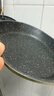炊大皇（COOKER KING） 平底锅不粘锅煎锅玉子烧锅炒饭烙饼锅煎蛋牛排少油烟电磁煤气灶 【24cm v形款 无盖】不粘锅 实拍图