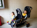 liuncy双胞胎婴儿推车前后坐二胎双人可坐躺轻便折叠儿童手推车 实拍图
