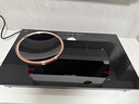 富得莱电磁炉双灶嵌入式大功率3500W家用电陶炉凹面爆炒双头电灶台套装 一电一陶/德国EGO炉芯 实拍图