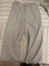 优衣库女装麻混纺松紧长裤/休闲裤473791 30 浅米色 L /160/70A 实拍图
