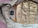 诺诗兰25秋冬新款户外男士三防石墨烯升温保暖外套3M新雪丽防潮保暖棉服 岩石灰色 XL (180) 实拍图