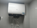 海尔（Haier）国家补贴20%双胆扁桶电热水器60升 BK3PRO 小魔盒鲜活水 净肤洗AI智慧 3300W速热免清洗镁棒免更换 实拍图