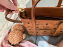 MCM【正品保证】 TONI 迷你托特包菜篮子单肩斜挎包 干邑色 实拍图
