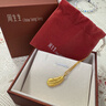 周生生 羽毛黄金吊坠爱情密语足金丘比特之羽不含项链 86820P计价 2.16克(含工费130元) 实拍图