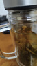 京东京造 茶杯 双层玻璃茶水分离泡茶咖啡杯子带把手大容量500ml 实拍图