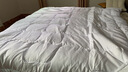 富安娜 舒暖 纤维被子冬季被芯 双人磨毛冬厚被 约7斤 230*229cm 白色 实拍图