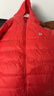 361°儿童轻薄羽绒服25冬男女中大童防风保暖外套N32341901 红175 实拍图