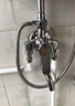 卓浴 卫浴明装淋浴花洒套装全套加厚龙头带下出水明管增压喷头淋雨器 【强力增压】加厚龙头，增压方款 实拍图