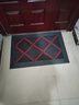 天禧雅商用大门口除尘地垫家用进门入户门脚垫户外室外防滑门垫门外迎宾 单刷-灰块红刷【较多人选择】 90cm*60cm 1件数 【限量特价】 实拍图