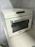 新艾瑞斯E5烤箱家用40L大容量风炉平炉空气炸发酵四合一体机多功能私房家庭烘焙电烤箱 E5白色小稳烤箱 40L 实拍图