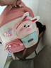 艾欣儿儿童背包女孩幼儿园书包女小中大班卡通男双肩包男童3-6岁可爱宝 粉色 实拍图