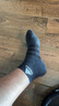 adidas三双装舒适袜子男女阿迪达斯官方   黑色/深灰   M 实拍图