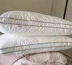 水星家纺枕头枕芯酒店枕头护颈枕头芯家用一对纯棉抗菌可水洗中枕48x74cm 实拍图