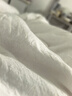 富安娜 舒暖 纤维被子冬季被芯 双人磨毛冬厚被 约7斤 230*229cm 白色 实拍图