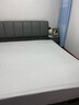巴邦克床皮艺轻奢双人床1.8米2米现代简约婚床软包1.5米奶油风主卧大床 【浅灰色床】+22CM乳胶弹簧床垫 1800mm*2000mm 实拍图
