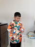 葆氏宝宝长袖罩衣防水隔脏围兜儿童绘画画衣服反穿男女幼儿园美术围裙 实拍图