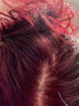 OKCS染发膏 树莓红染发剂 植物纯男女免漂自己在家染发沙漠玫瑰中发装 实拍图