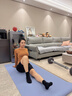 yottoy瑜伽垫 健身垫TPE防滑加厚加宽185*80cm初学者男女舞蹈地垫子家用 实拍图