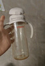 贝亲（Pigeon）自然成长翻盖直饮吸管 大童奶瓶330ml 经典款 18月+  AA278 实拍图