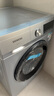 西门子（SIEMENS）10公斤滚筒洗衣机全自动带烘干 洗烘一体 蒸汽除菌 热风清新 双重净筒 X42W 家电国家补贴 实拍图