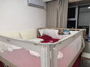 丸丫K2婴儿床围栏防摔防护栏床边防掉档板免打孔斜床头专用三面1.8*2 实拍图