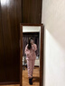 京东京造抗静电珊瑚绒睡衣女士睡衣保暖家居服情侣套装粉紫色XL 实拍图