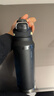 恩尔美（nRMEi）保温保冷杯大容量男士款316不锈钢学生户外骑行便携运动水壶杯子 黑色700ml【抗菌316/保温保冷】 实拍图