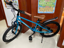 途锐达超轻儿童自行车3-6-8岁女孩男孩脚踏车小孩学生单车18寸峰鸟蓝 实拍图