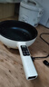 牧利派电炒锅炒菜电煮锅电火锅多功能家用电热锅多用途锅不粘锅一锅多用蒸煮煎炒一体锅小家电料理锅插电 米白色-电炒锅不粘锅 带木铲【配加长电线】 特厚款4.5升 智能款+蒸笼 3-5人 实拍图