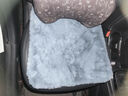 汽车通用坐垫 地垫 椅子坐垫猫窝垫沙发坐垫地毯床垫学生床毯毛绒 灰色 45厘米＊45厘米 实拍图
