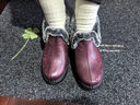 鮟鱇 冬季老北京布鞋女老人棉鞋加绒保暖中老年妈妈鞋软底奶奶棉靴AK78953 红色 35 实拍图