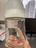 贝亲（Pigeon）婴儿宝宝玻璃奶瓶 防胀气奶瓶 第3代 宽口径自带奶嘴SS号160ml 实拍图