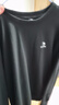 骆驼（CAMEL）长袖圆领套头卫衣男宽松休闲运动打底衫 J13CAYL6063 幻影黑 XXL 实拍图