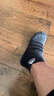 adidas三双装舒适袜子男女阿迪达斯官方   黑色/深灰   M 实拍图