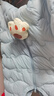 巴拉巴拉儿童轻薄羽绒服男女童冬装连体衣2025造型可爱趣味萌208425120203 实拍图