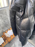 BG GLAMURB轻奢品牌真皮皮衣男士羽绒服短款立领超柔绵羊皮夹克大码加厚外套 黑色 L 晒单实拍图