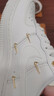 耐克NIKE板鞋女空军一号 AIR FORCE 1运动鞋FV3654-111帆白38 实拍图