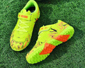 双星（shuangxing）儿童足球鞋TF碎钉防滑耐磨大童学生青少年训练比赛球鞋 果绿  32  实拍图