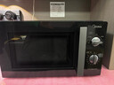 美的（Midea）变频微波炉 双旋便捷操作 五档火力速热 360°转盘加热 20L精巧容量 微碳系列PM20A1 实拍图