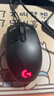 罗技（G）G102第二代游戏鼠标 RGB流光灯效鼠标 轻量化  游戏级8000DPI传感器 黑色 200-8000DPI 实拍图