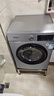 西门子（SIEMENS）10公斤滚筒洗衣机全自动带烘干 洗烘一体 蒸汽除菌 热风清新 双重净筒 X42W 家电国家补贴 实拍图