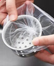 水槽过滤网弹力袋口厨房洗菜盆一次性漏网水池下水道洗碗池防堵塞 【200只 加厚款】一次性过滤网 实拍图