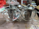 金灶（KAMJOVE） 玻璃泡茶壶耐高温304不锈钢过滤花茶壶飘逸杯煮茶壶简约式茶艺壶 A-08【800ml】 实拍图