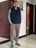 羽绒棉服马甲秋冬季男士外套加厚青年潮流无袖棉衣坎肩背心男 908蓝色 【特价清仓】 XL 【重磅升级版】 实拍图