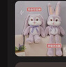 海惠有品网红变形美美兔玩偶公仔拉耳兔毛绒玩具可伸缩创意礼物毛绒娃娃送女友儿童生日节日礼品75cm 实拍图