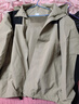 东方骆驼（EASTERN CAMEL）情侣三合一冲锋夹克男女装户外运动外套防风衣 浅绿色单衣 XL  实拍图
