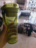 特百惠（Tupperware）晶彩400ML塑料杯男女士学生夏季运动水杯子户外便携大容量 酸橙绿 实拍图