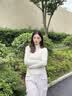 浪莎毛衣女秋冬新款2026年洋气内搭针织衫半高领修身蕾丝加绒打底衫女 实拍图