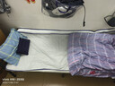 初学者 折叠床单人床家用午休床简易便携租房午睡铁床办公室硬板行军床 灰纹75cm宽 磨砂黑-加厚钢架 实拍图