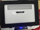 嗷嗷叫的老马压风式笔记本散热底座老马五代笔记本电脑散热器支架静音降噪风扇游戏本散热防尘涡轮压风水冷效果 冰星版+3800转 实拍图